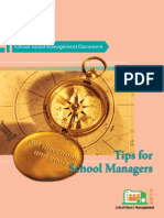 Tips For School Managers