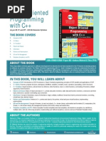 Object Oriented Programming with C++