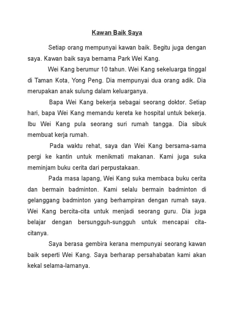 Kawan Baik Saya Pdf