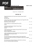 Jurnal Ekonomi Pembangunan Vol. 9, No. 2