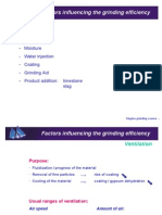 Factors Influencing The Grinding Efficiency