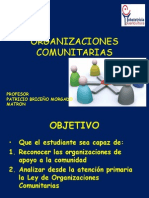 Organizaciones Comunitarias