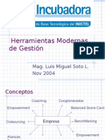 Herramientas de Gestión