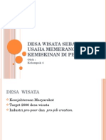 Desa Wisata Sebagai Usaha Memerangi Kemiskinan Di Pedesaan