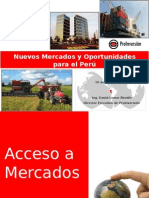 Nuevos Mercados y Oportunidades Para El Peru