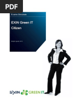 Sample Exam Green IT - Brazilian Portuguese