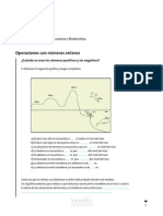 Operaciones Con Números Enteros