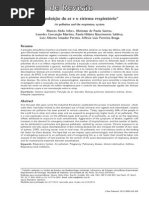 A Poluição Do Ar e o Sistema Respiratório