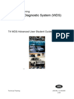 LRE080ENG - Curriculum Training Worldwide Diagnostic System (WDS) - T4 WDS Advanced User Student Guide