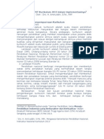 Download Analisis SWOT Kurikulum 2013 Dalam Implementasinya by Idris Hasanuddin SN258495702 doc pdf