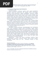 Download Analisis SWOT Kurikulum 2013 Dalam Implementasinya by Idris Hasanuddin SN258495702 doc pdf