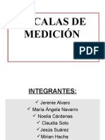 Escalas de Medición