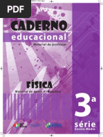 CadernoEducacional 3serie Fisica Professor 3bim