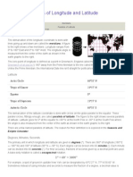 Units of Longitude and Latitude