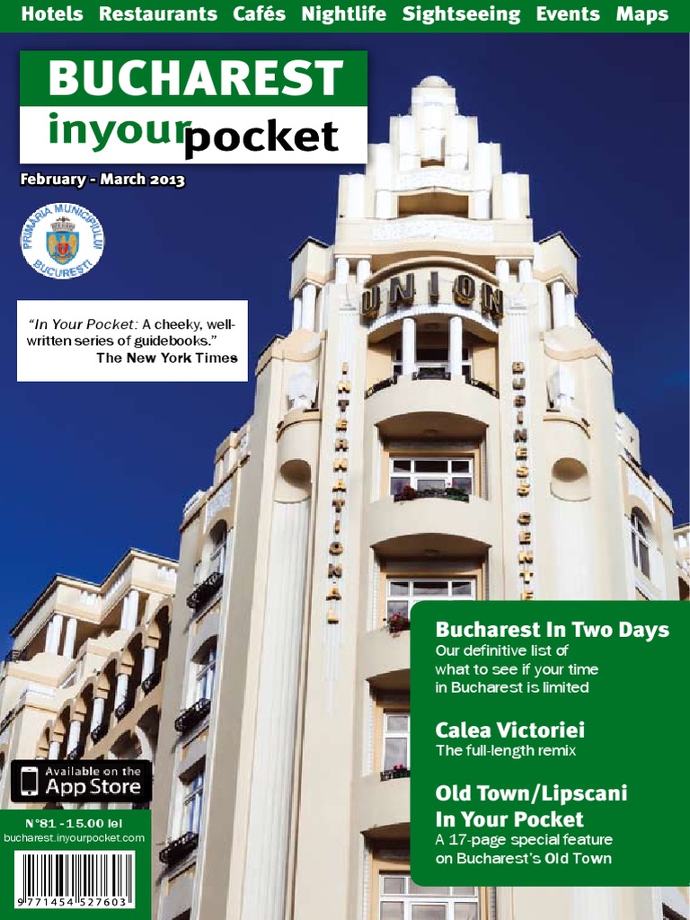 BucharestInYourPocket March2013 PDF | PDF | Romania | Bus