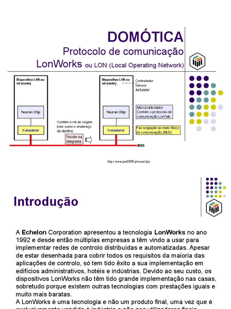 Lon Works | PDF | Circuito integrado | Rede de computadores