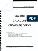 Vector Calculus Example