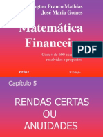 Rendas Certas Ou Anuidades_Matemática Financeira
