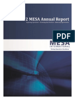 MESA 2012 Annual Report