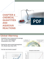 Chapter 4: Chemical Quantities and Aqueous Reactions