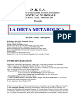 Dieta Metazhsbolica Dott. M. Di Pasquale