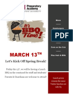 BBQ Flier