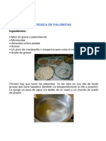 Rosca de Palomitas
