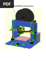 Mendel 90 3D Printer Manual