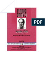Mario Bravo-Legislador y Poeta
