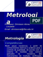 Apresentação Da Disciplina Metrologia - Subsequente