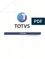 TOTVS RM Folha - Admissão PDF