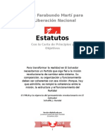 Estatutos Del FMLN Con Reformas 2014
