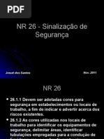 NR 26 - Sinalização de Segurança