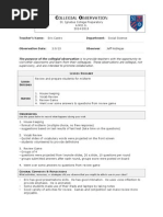 Download Collegial Observation by Noblejas by Eric E Castro SN258538432 doc pdf