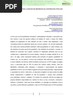 AÇÕES REFERENTES A GESTÃO DE RESÍDUOS DA CONTRUÇÃO CIVIL EM ARAGUARI-MG.