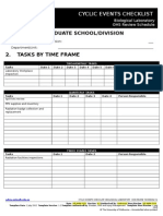 Cyclic Events Biological Laboratory Template