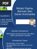 Download Ppt Baris Deret Aritmatika by Nida Cahyawati SN258547043 doc pdf
