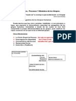 Estructura, Procesos y Dinámica de Grupos