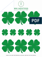 Shamrock Free Printable