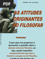 Atitudes Originantes Do Filosofar_slide