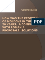 Presentation Republic of Moldova Economy