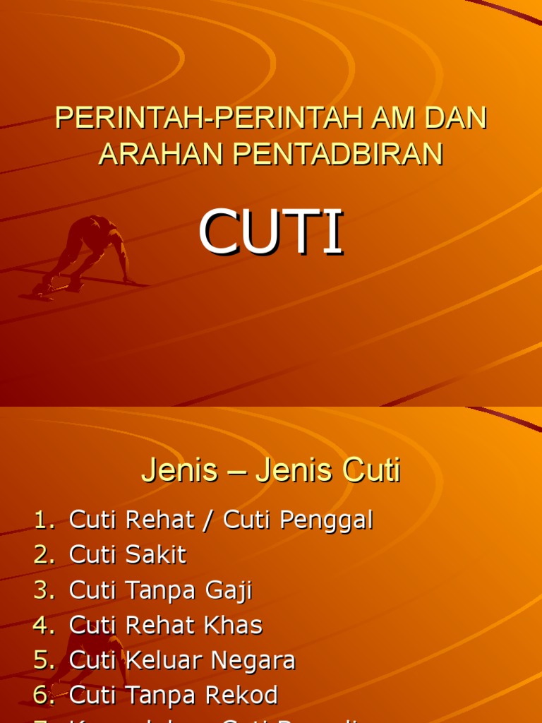 Perintah Perintah Am Dan Arahan Pentadbiran Pdf