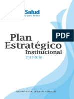 Plan Estrategico EsSalud 2012 2016