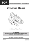 Huskee Riding Mower Manual | Tractor