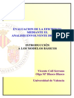 Serrano Vicente - Evaluacion de La Eficiencia Mediante El Analisis Envolvente de Datos