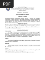 Download Practice Teaching  Course Syllabusdocx by Ernesto Mayo Fogata SN258559254 doc pdf