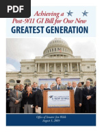 Download Timeline of Senator Webbs Efforts to pass the GI Bill  by Jim Webb SN25855937 doc pdf