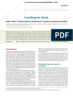 Management of Cardiogenic Shock