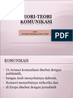 Teori-Teori Komunikasi