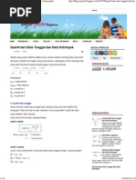 Download Quartil dari Data Tunggal dan Data Kelompok  blajar-pintar by Adi Santoso SN258563220 doc pdf